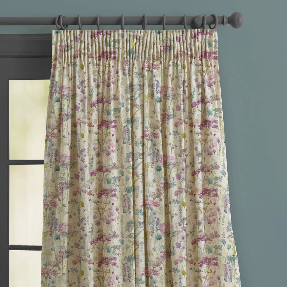 Ilinizas Printed Made to Measure Curtains Summer Natural