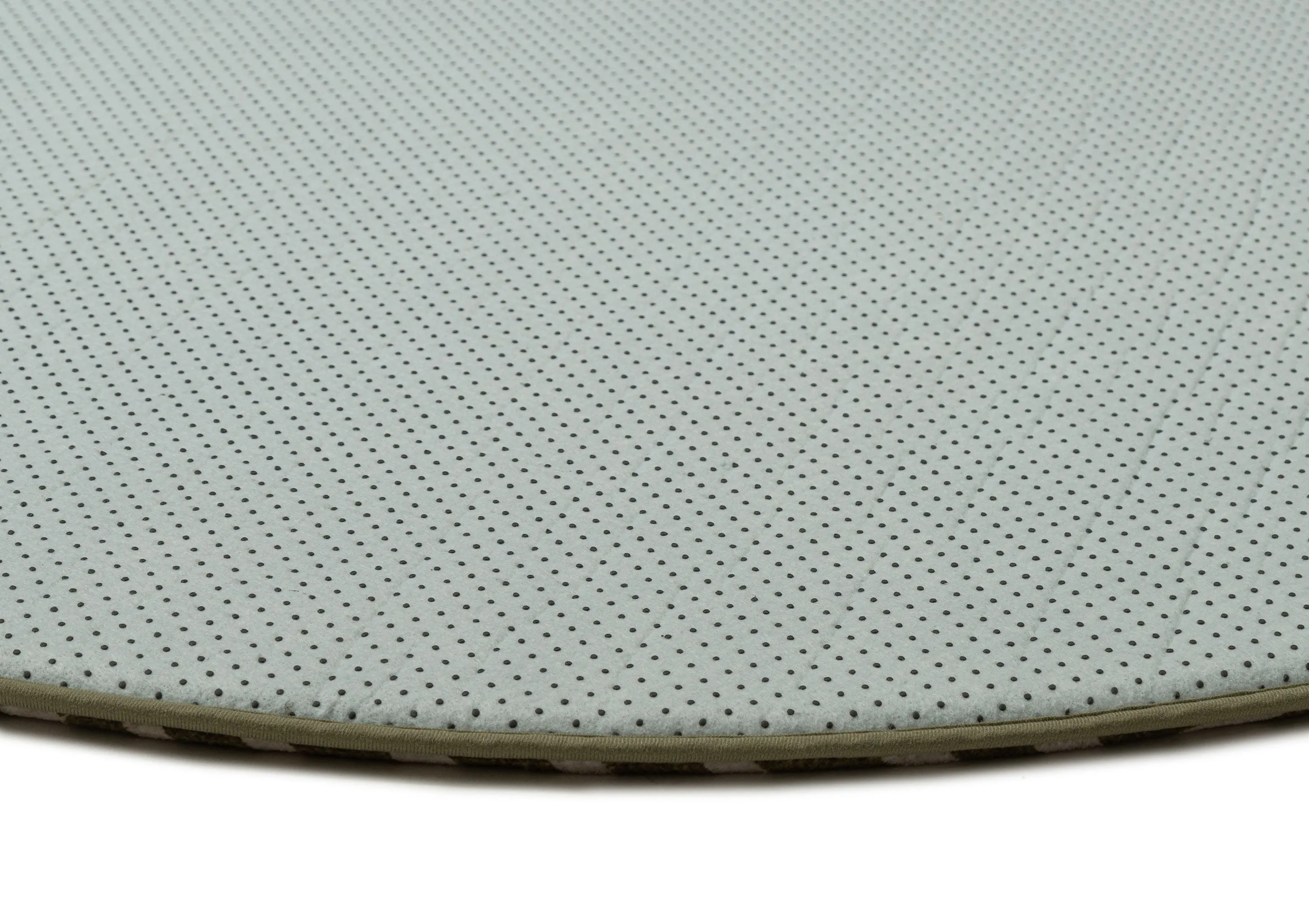 Iloa Green Abstract Rollie Pollie Round Playmat
