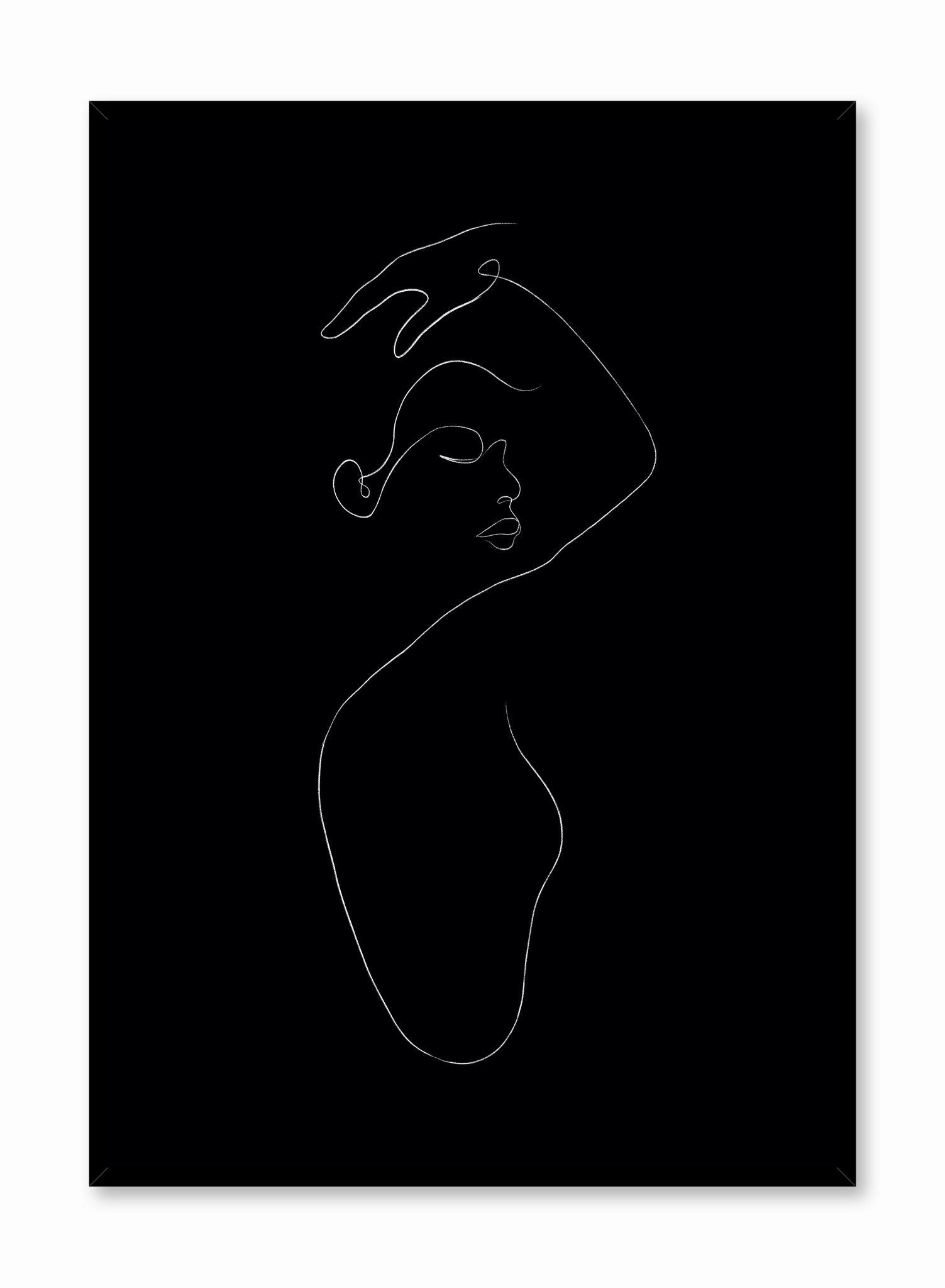In The Feels in Black, Posterpop culture themed posters