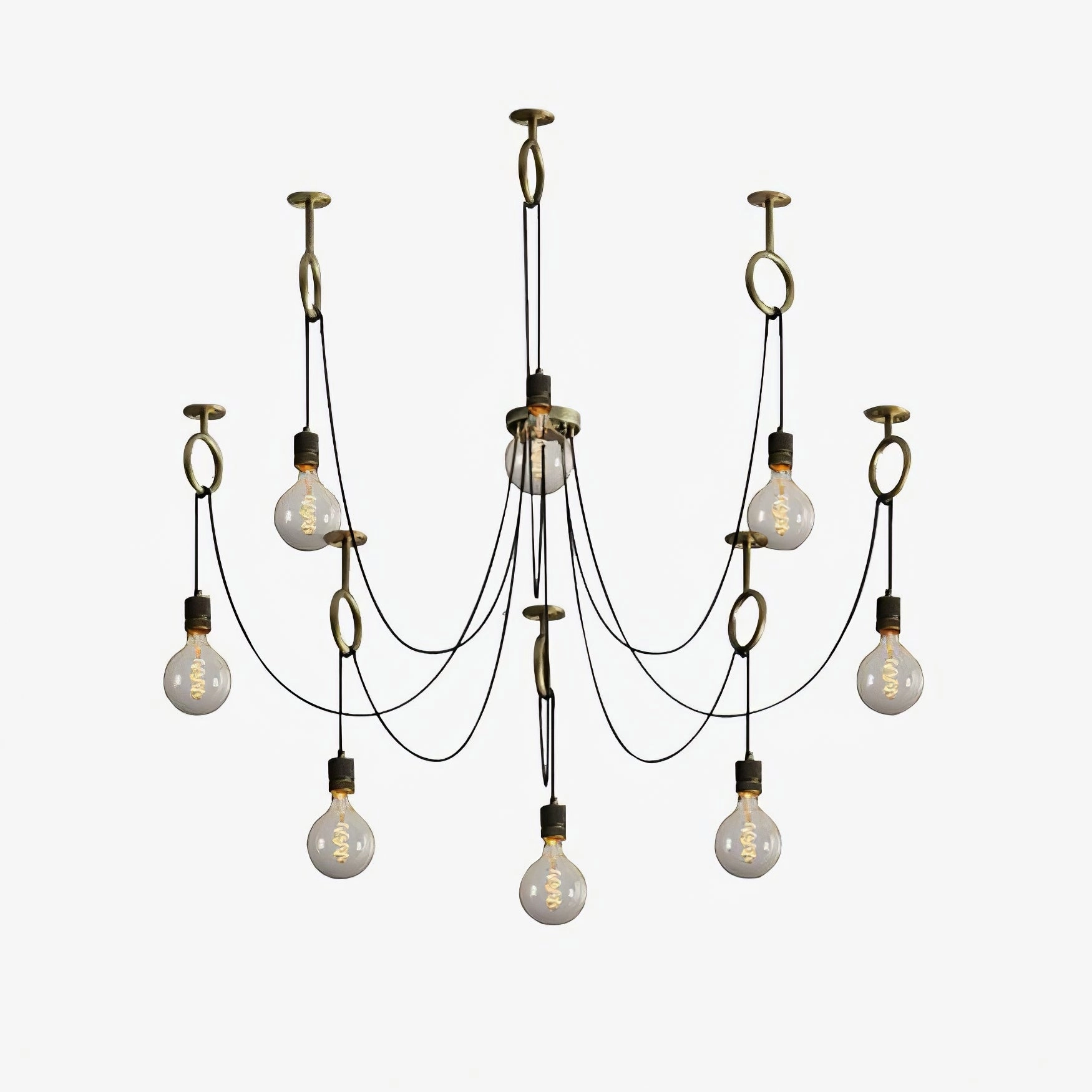 Industrial Spider Chandelierrustic chandelier,bedroom chandelier 
