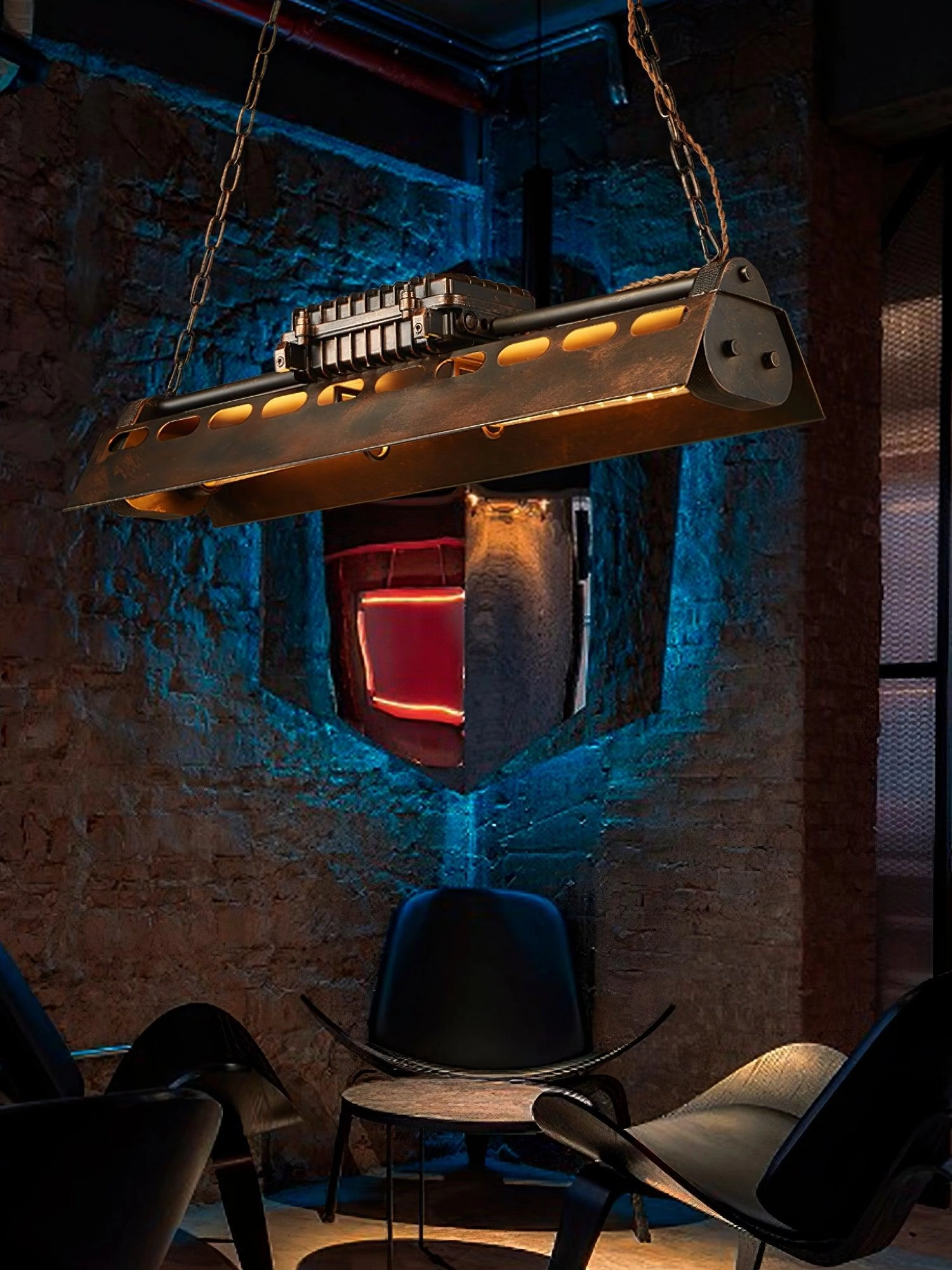 Industrial Steampunk Chandelier