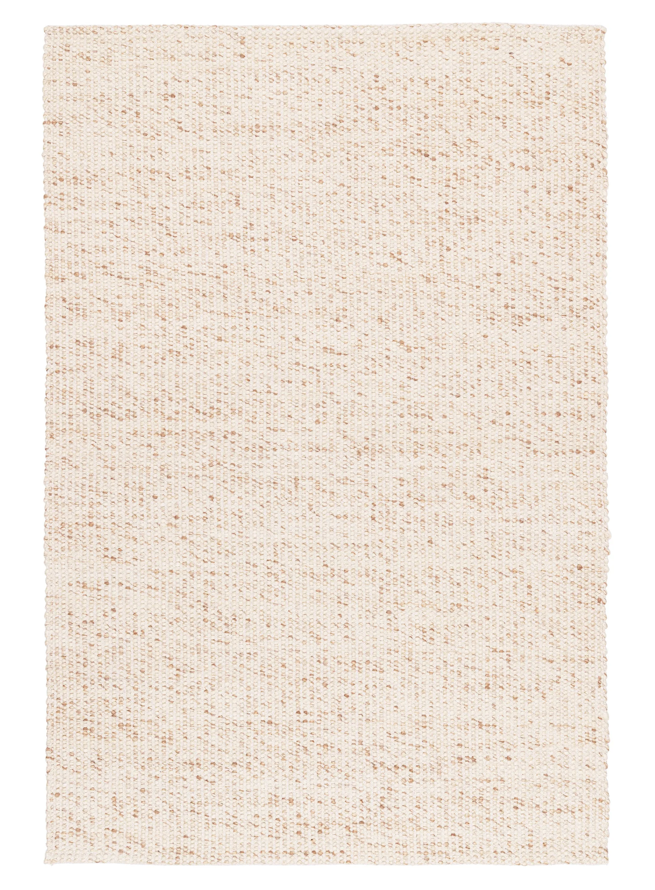 Indya Marbled Cream and Beige Chunky Wool Rugmodern color block patchwork rug