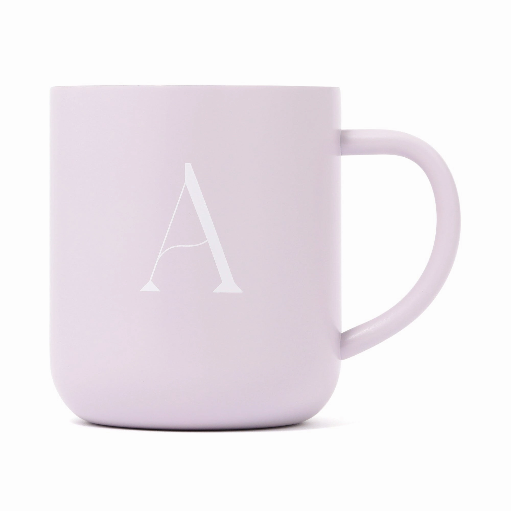 Initial Stainless Steel Mug A