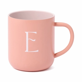 Initial Stainless Steel Mug Eglass cups ,personalized mugs 