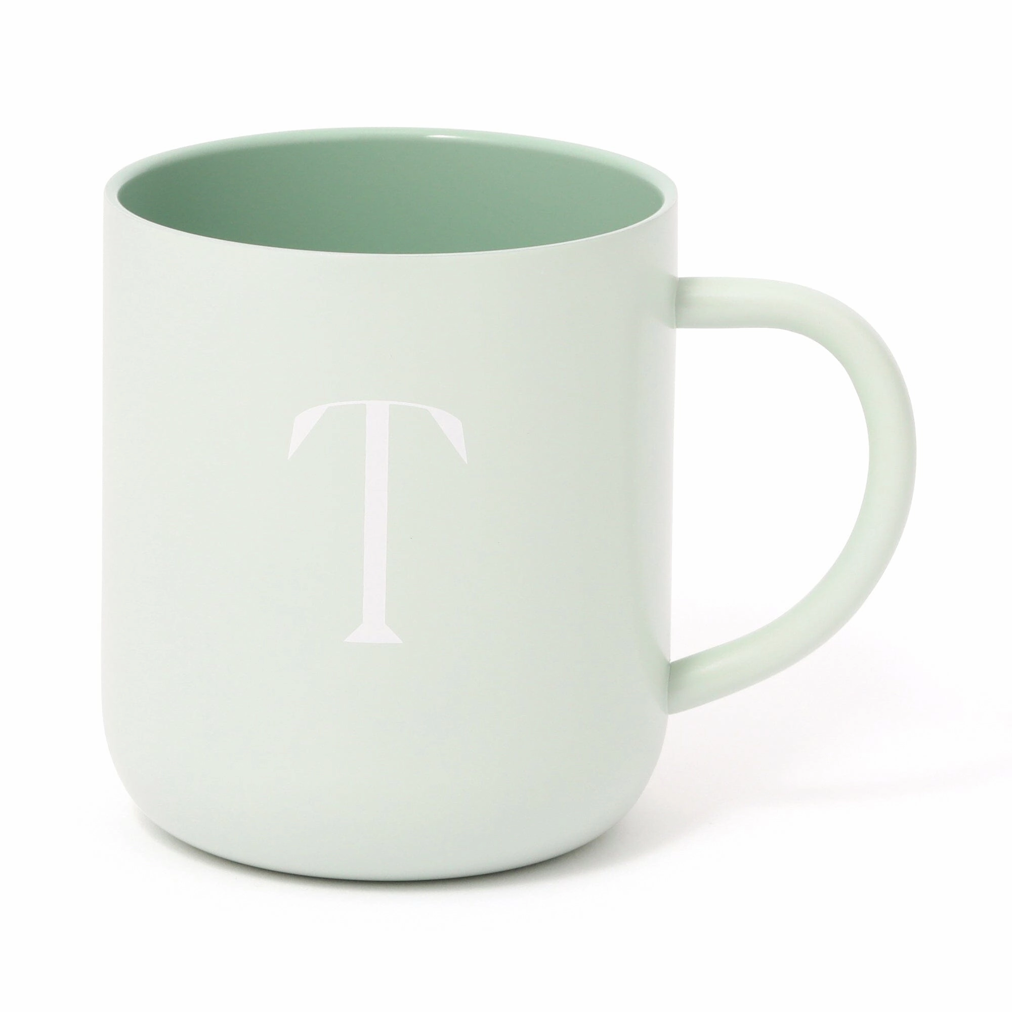 Initial Stainless Steel Mug Tglass cups ,personalized mugs 