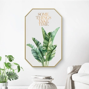 Inspirational Tropical Wall Art With Framenordic style wall decor