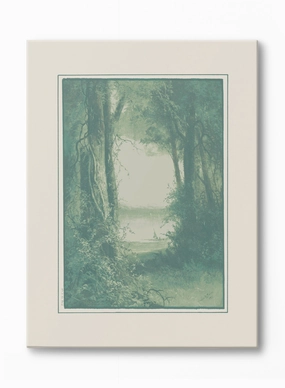Into a Wood, Canvasindoor decorative canvas print