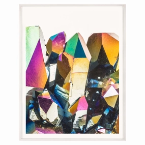 Iridescent Geode 1nordic style wall decor