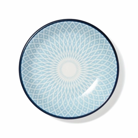 Iroiro21 Mini Plate Fibonaccihand-painted ceramic bowl