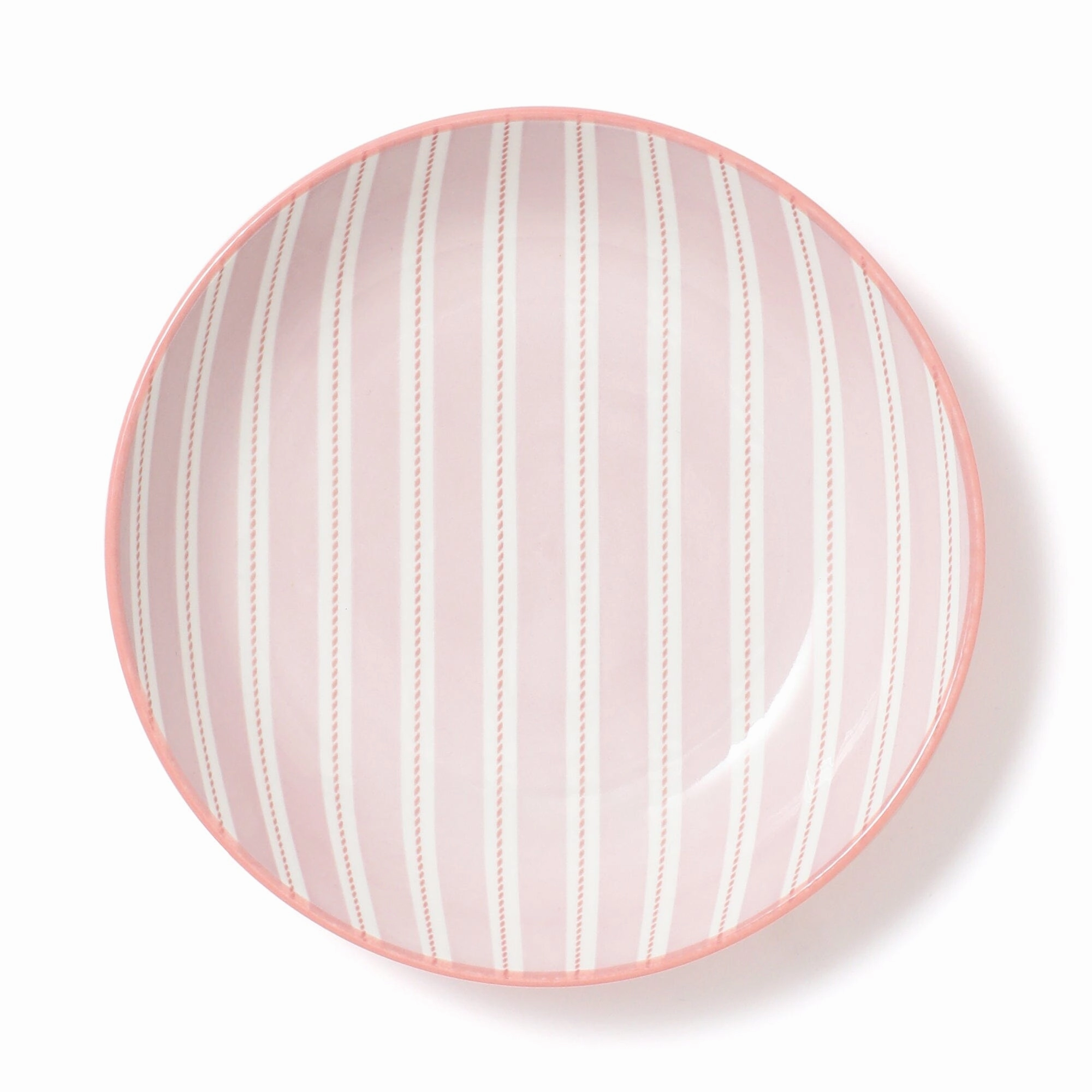 Iroiro plates Deep plate stripehand-painted ceramic bowl