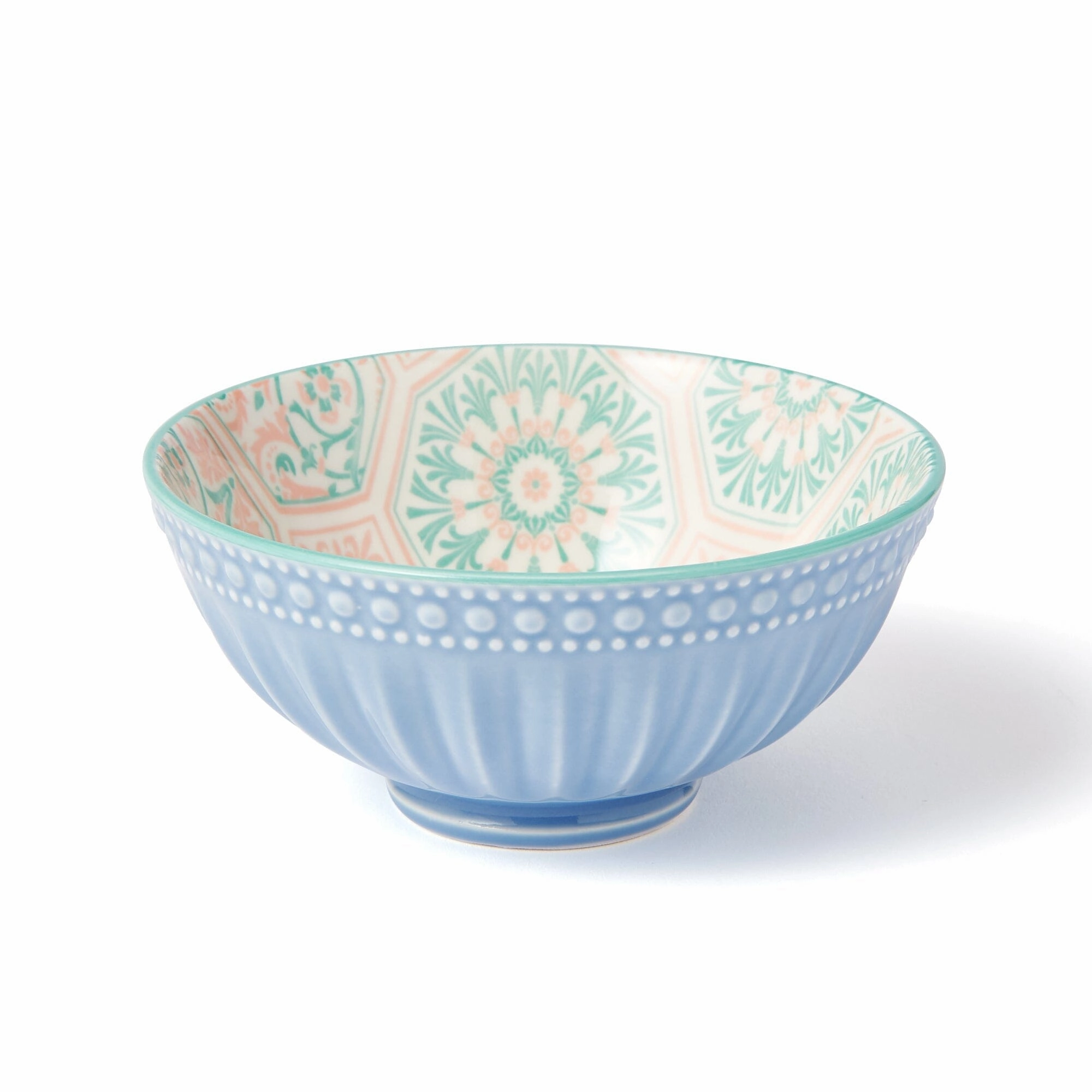 Iroiro Rice Bowl Arabesquehand-painted ceramic bowl