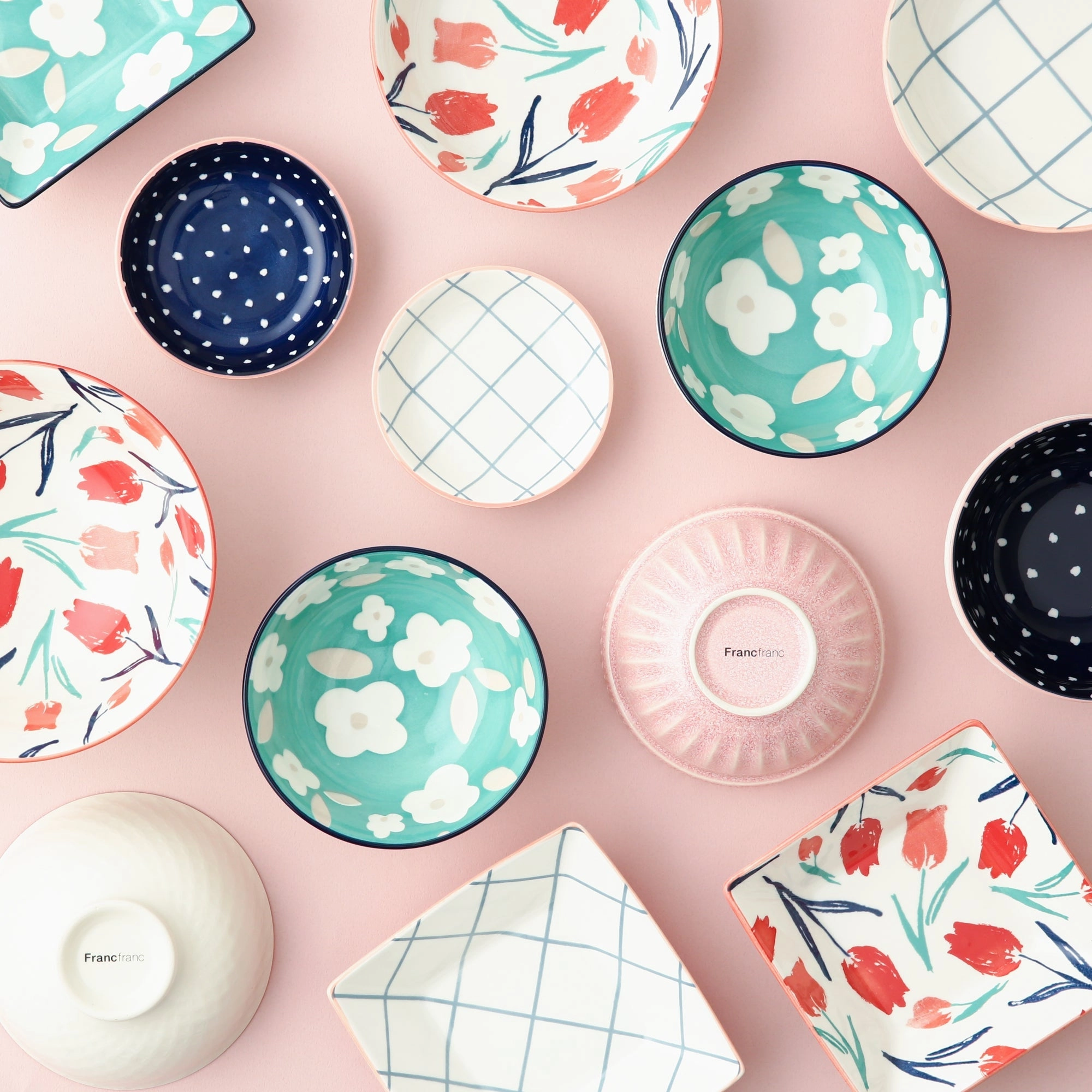 Iroiro Rice Bowl Retroflower