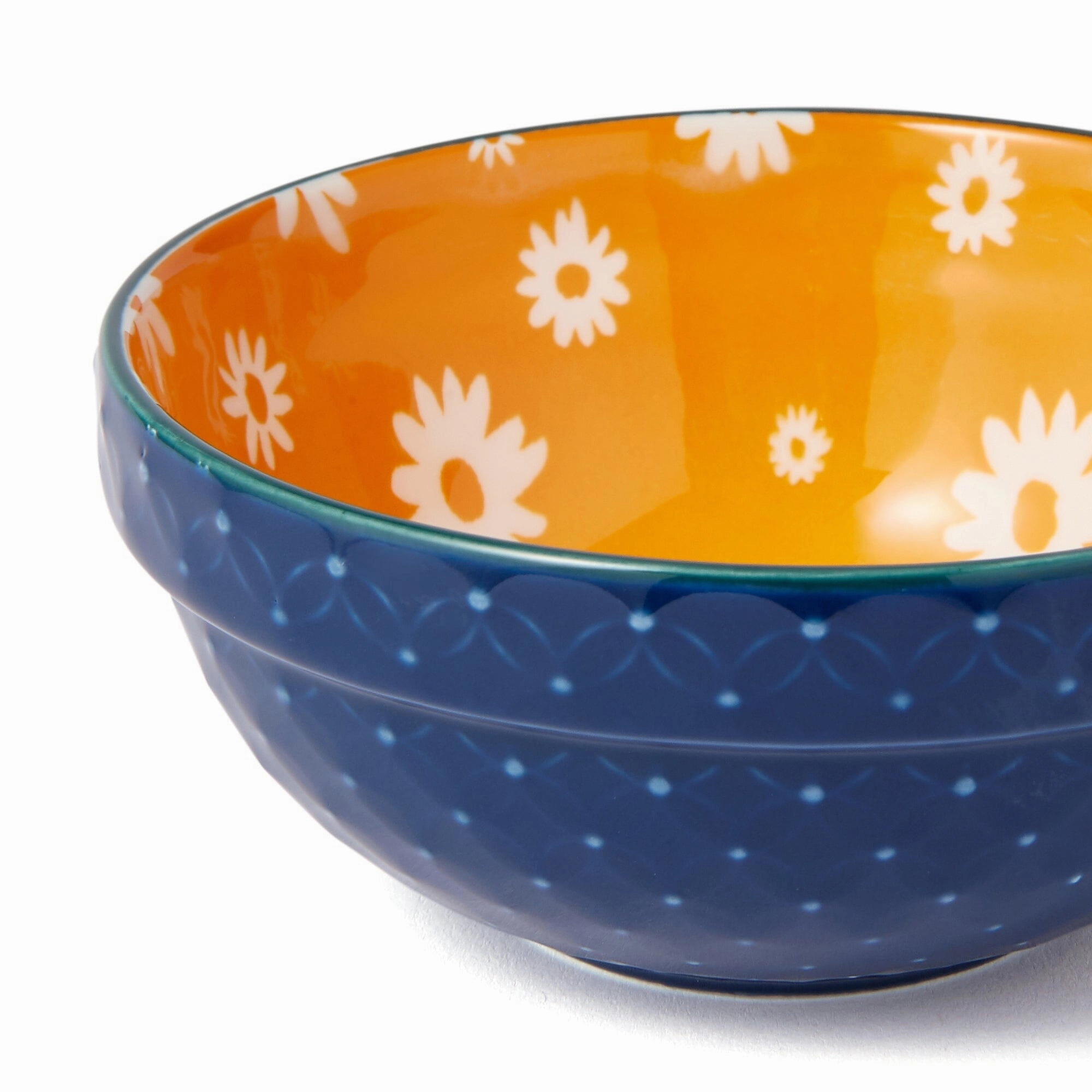 Iroiro Stacking Bowl Daisy Orange