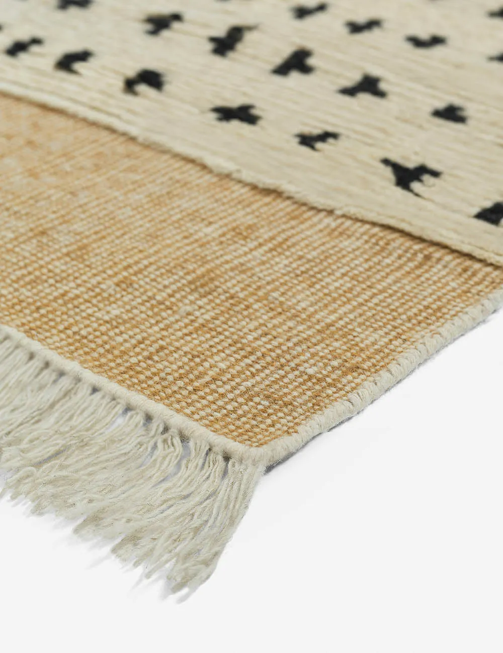 Irregular Dots Hand-Knotted Wool Rug by Sarah Sherman Samuel