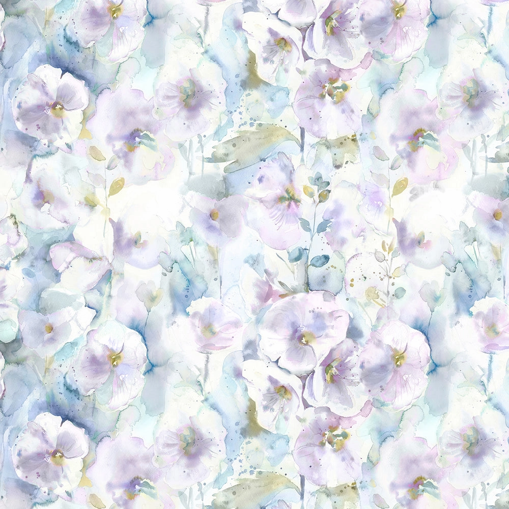 Isabela Printed Made to Measure Curtains Violet