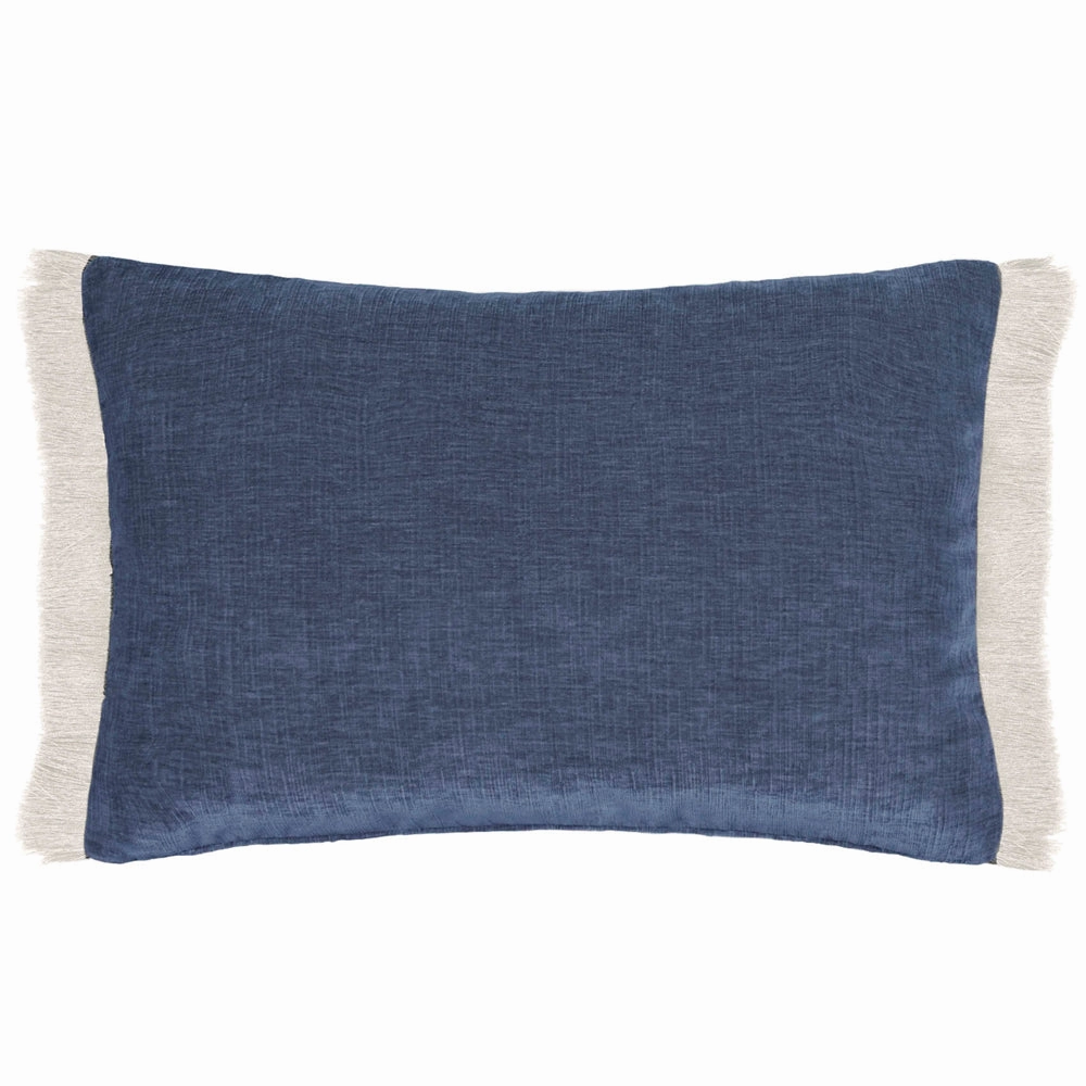Isernia Feather Cushion Denim