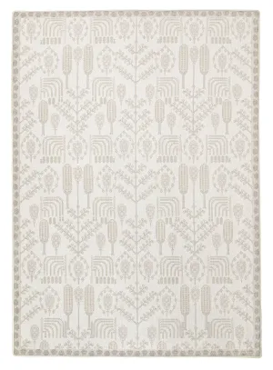 Iska Grey Plush Rollie Pollie Playmatmodern color block patchwork rug