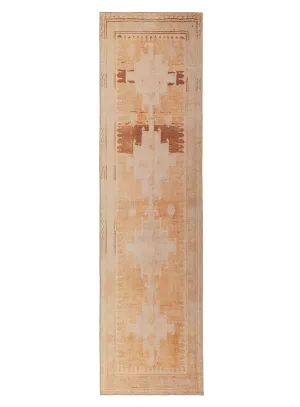 Isola Cream and Rust Tribal Washable Runner Rugmodern color block patchwork rug