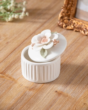 Ivory Blossom Trinket Keeperhome decor ,wall decor 