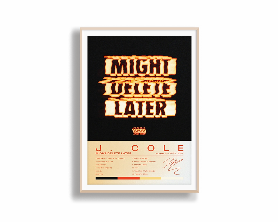 J.Cole Might Delete Later Album Art