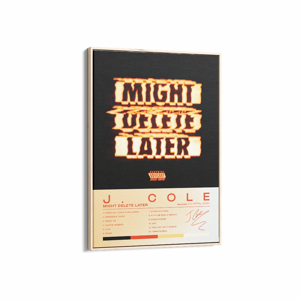 J.Cole Might Delete Later Album Art
