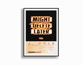 J.Cole Might Delete Later Album Artmodern abstract painting decor