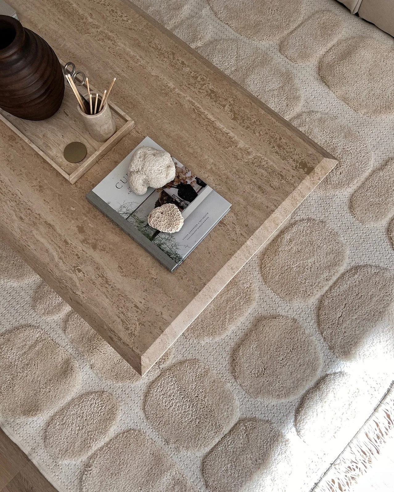 Jacinta Ivory Abstract Rug *NO RETURNS UNLESS FAULTY