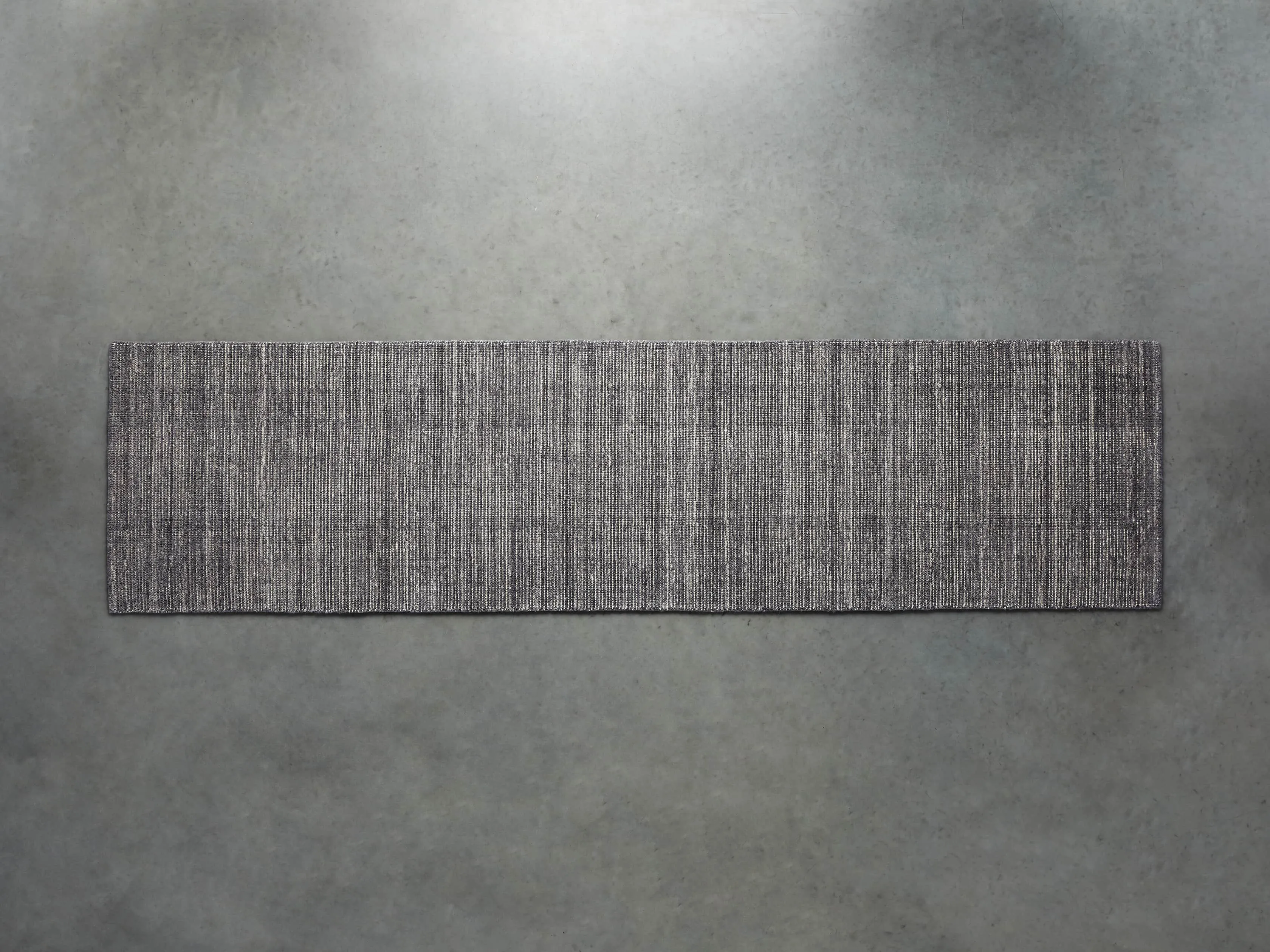 Jackson Runner Rug in Charcoalmodern color block patchwork rug