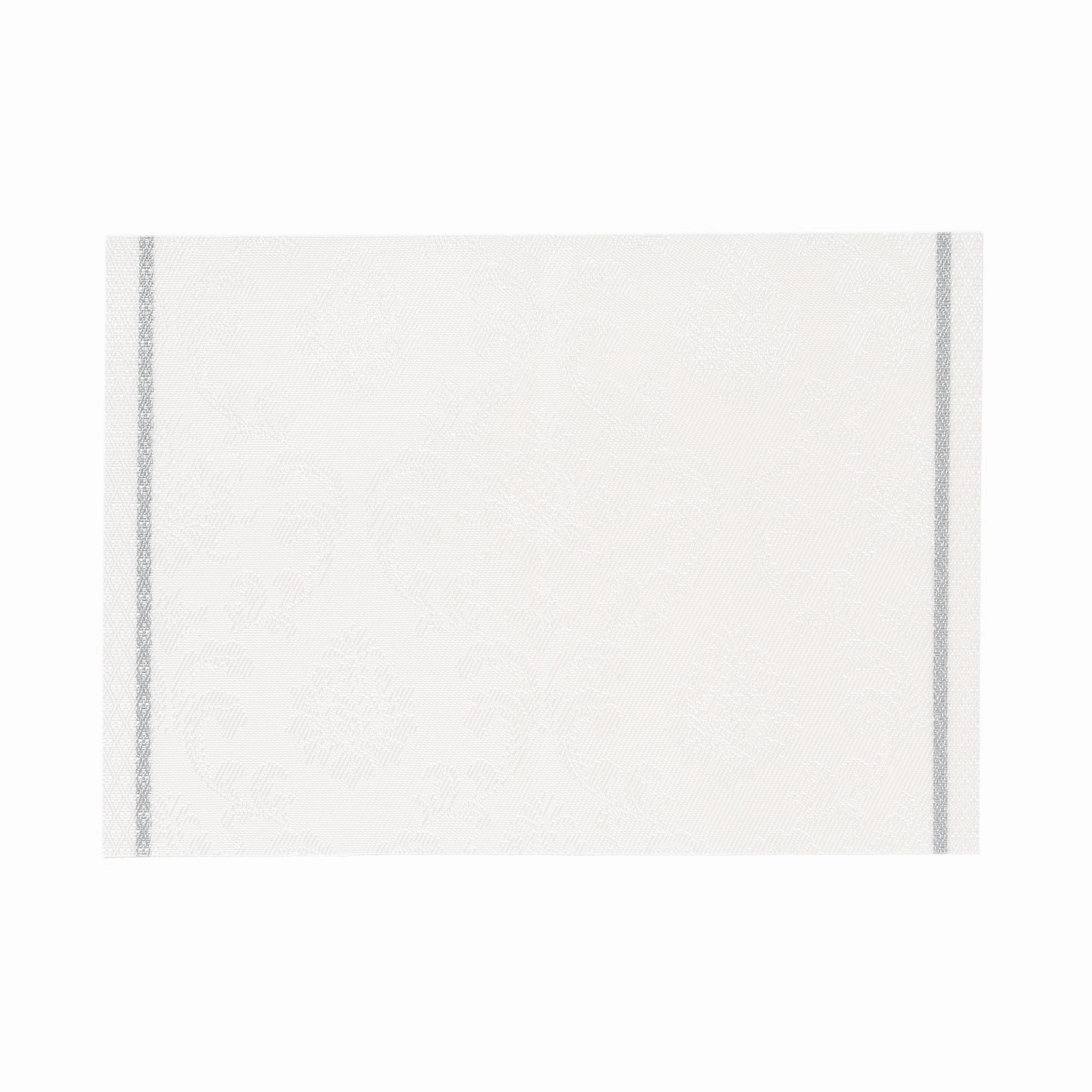 Jacquard Lunch Mat Whitewaterproof oil-proof tablecloth