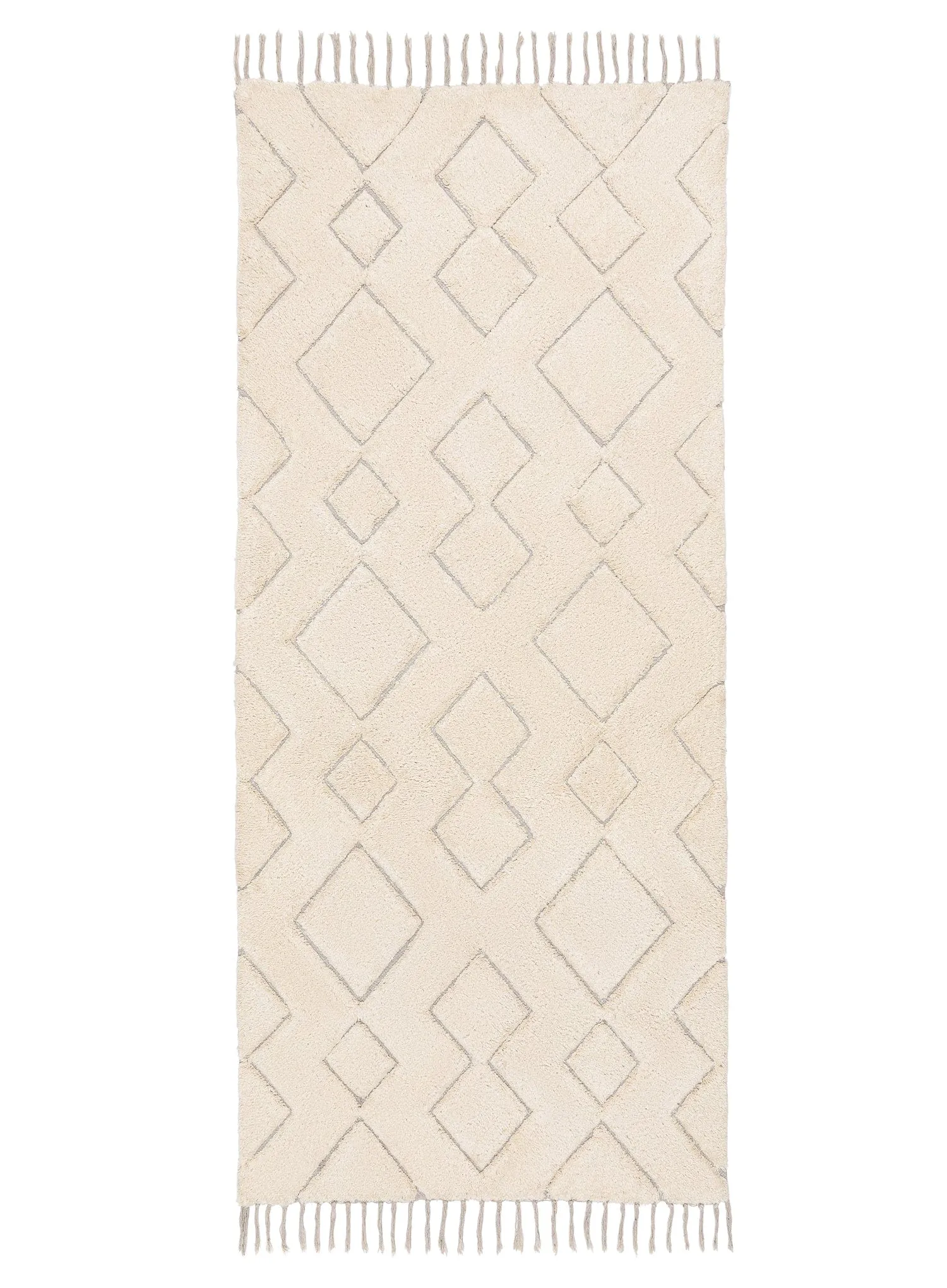 Jahna Cream Tribal Washable Bath Mat *NO RETURNS UNLESS FAULTY