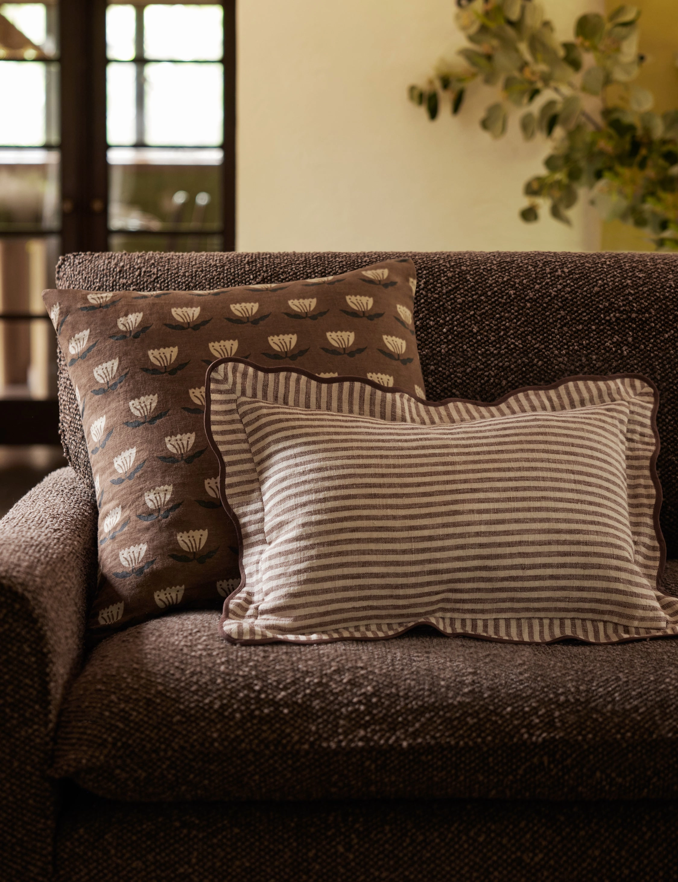 Janna Linen Pillow by Sarah Sherman Samuel