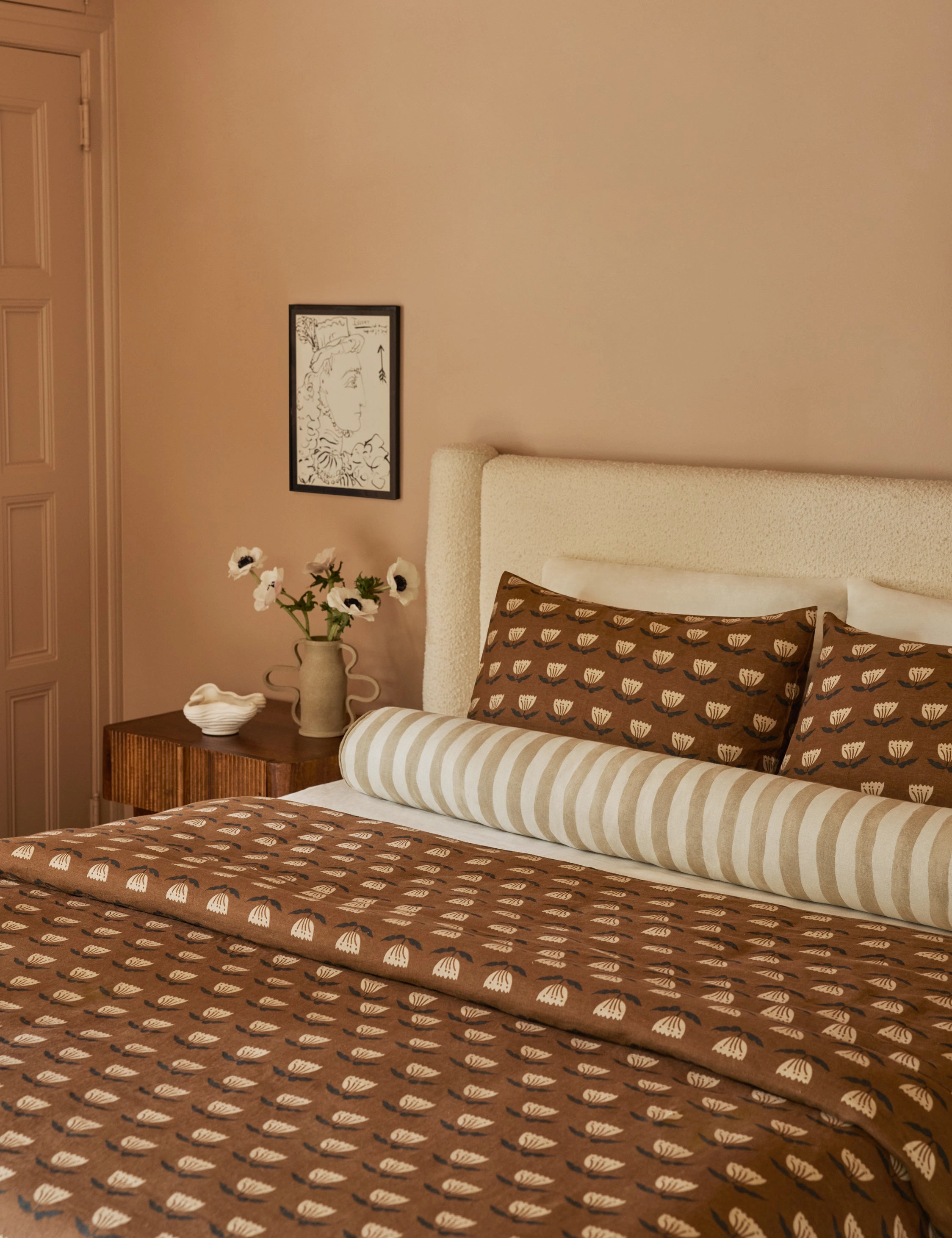 Janna Linen Pillow by Sarah Sherman Samuel