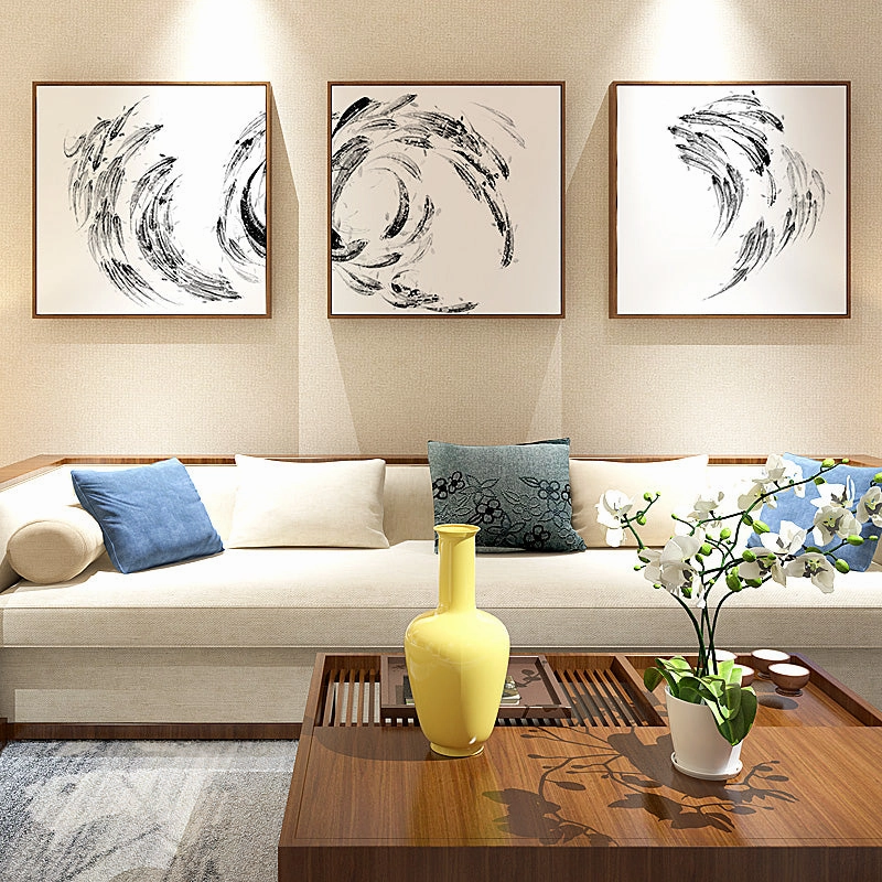 Japanese Koi Fish Wall Art With Frame