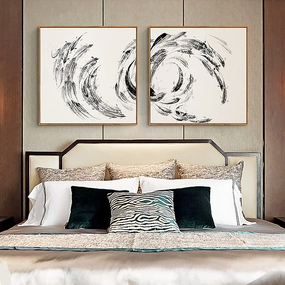 Japanese Koi Fish Wall Art With Framenordic style wall decor