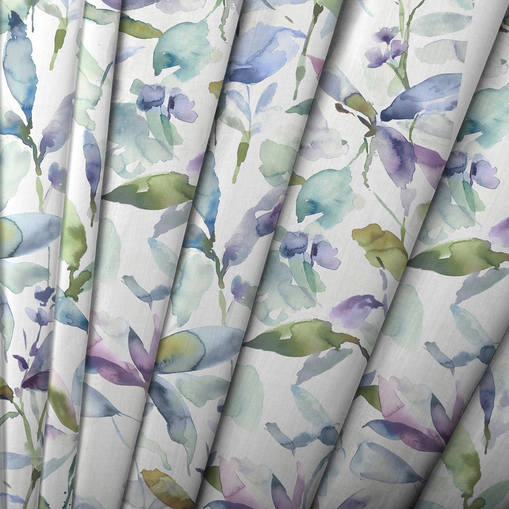 Jarvis Printed Cotton Made to Measure Roman Blinds Pacific