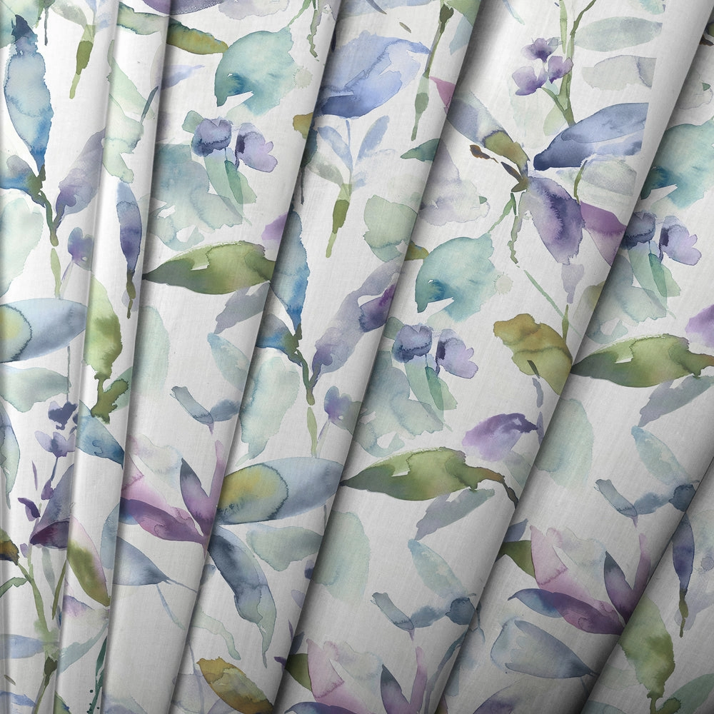 Jarvis Printed Cotton Made to Measure Roman Blinds Pacific