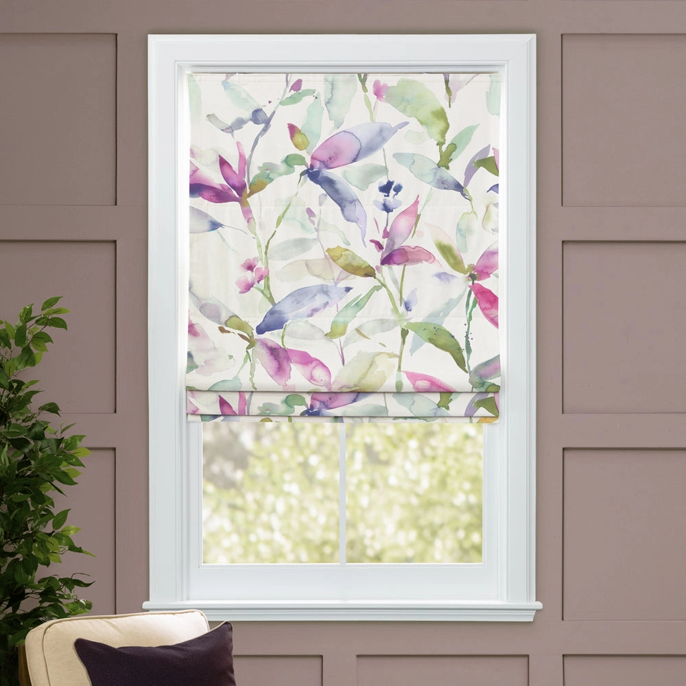 Jarvis Printed Cotton Made to Measure Roman Blinds Summer