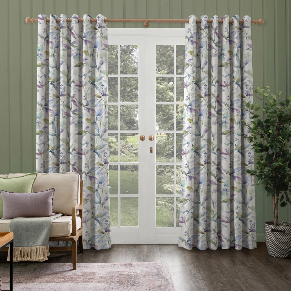 Jarvis Printed Made to Measure Curtains Pacific