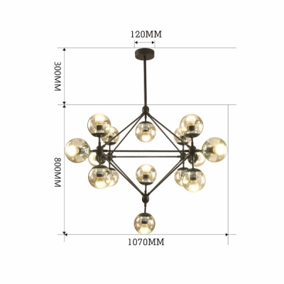 Jason Miller Modo Diamond Style Chandalier
