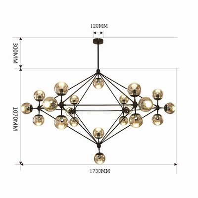 Jason Miller Modo Diamond Style Chandalier