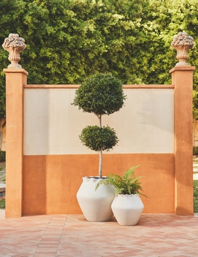 Jaziel Indoor/Outdoor Planteroutdoor wrought iron plant stand