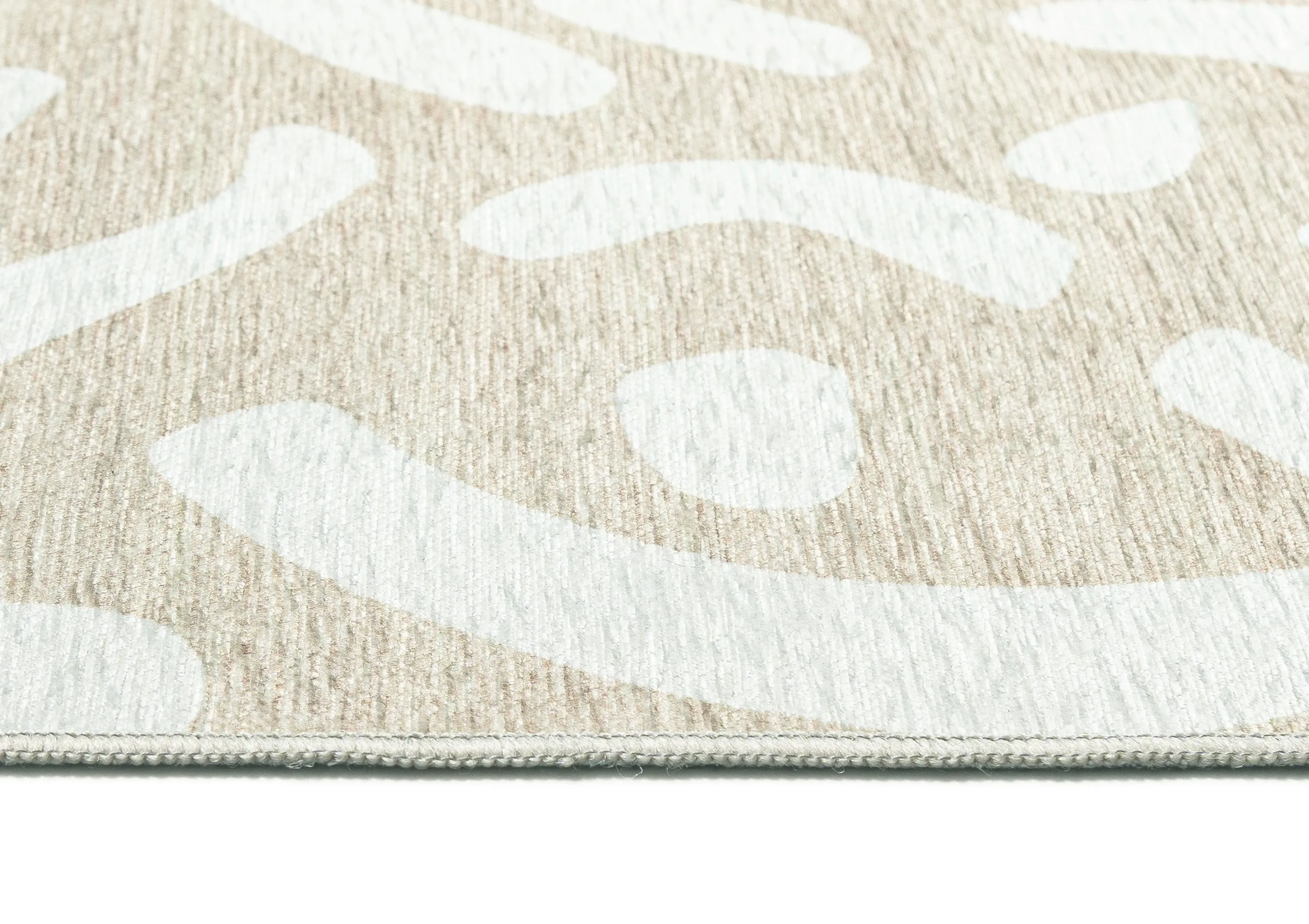 Jazlyn Beige Cream Indoor Outdoor Washable Rug *NO RETURNS UNLESS FAULTY
