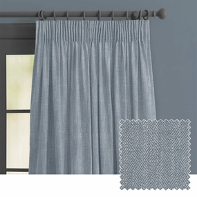 Jedburgh Textured Woven Made to Measure Curtains Bluebellbedding sets ,throw blankets 