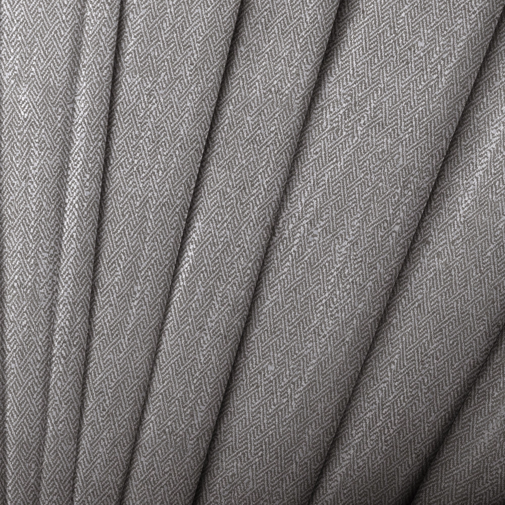 Jedburgh Textured Woven Made to Measure Curtains Mushroom