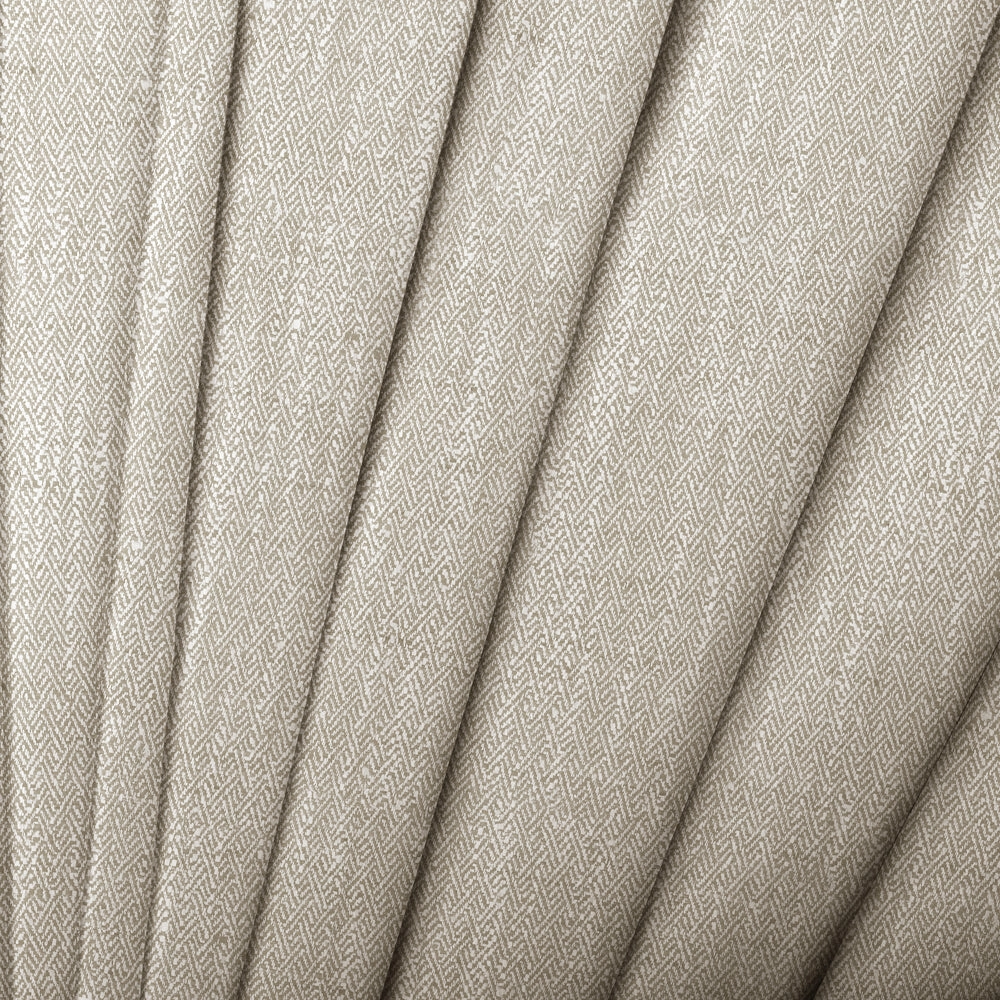 Jedburgh Textured Woven Made to Measure Curtains Natural