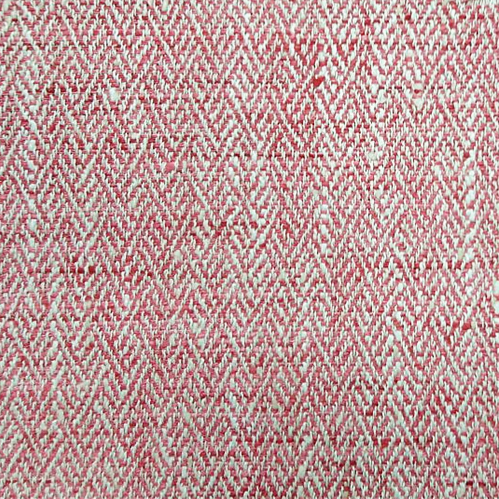 Jedburgh Textured Woven Made to Measure Curtains Poppy