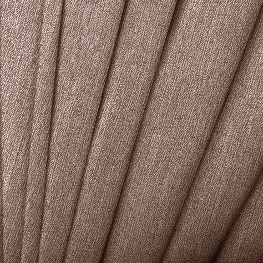 Jedburgh Textured Woven Made to Measure Curtains Rust