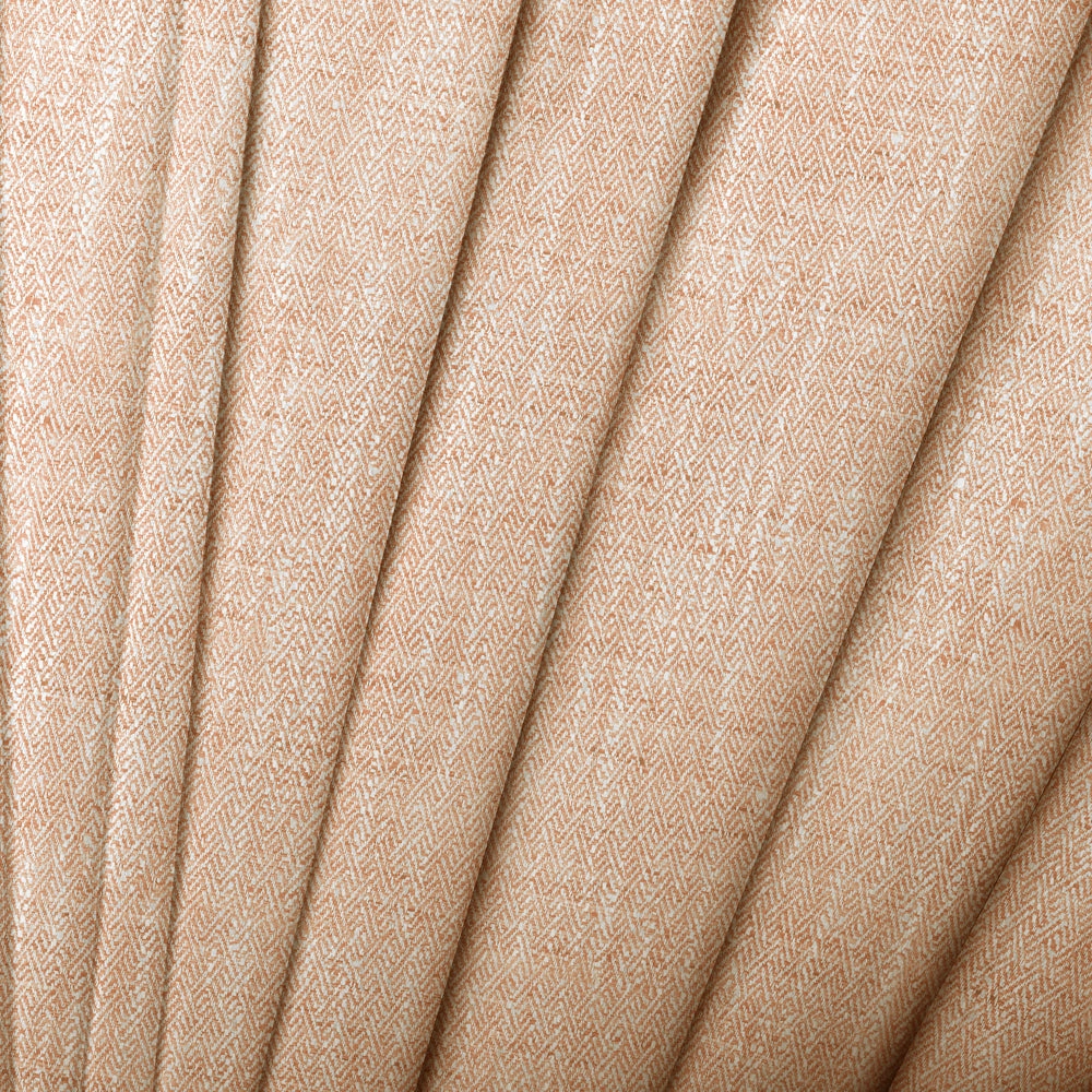 Jedburgh Textured Woven Made to Measure Roman Blinds Coral