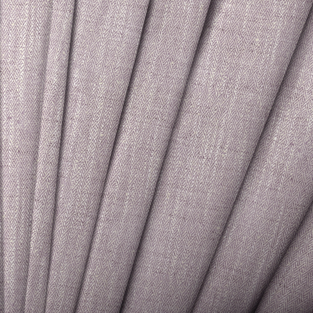 Jedburgh Textured Woven Made to Measure Roman Blinds Heather
