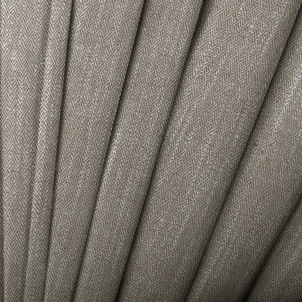 Jedburgh Textured Woven Made to Measure Roman Blinds Nut